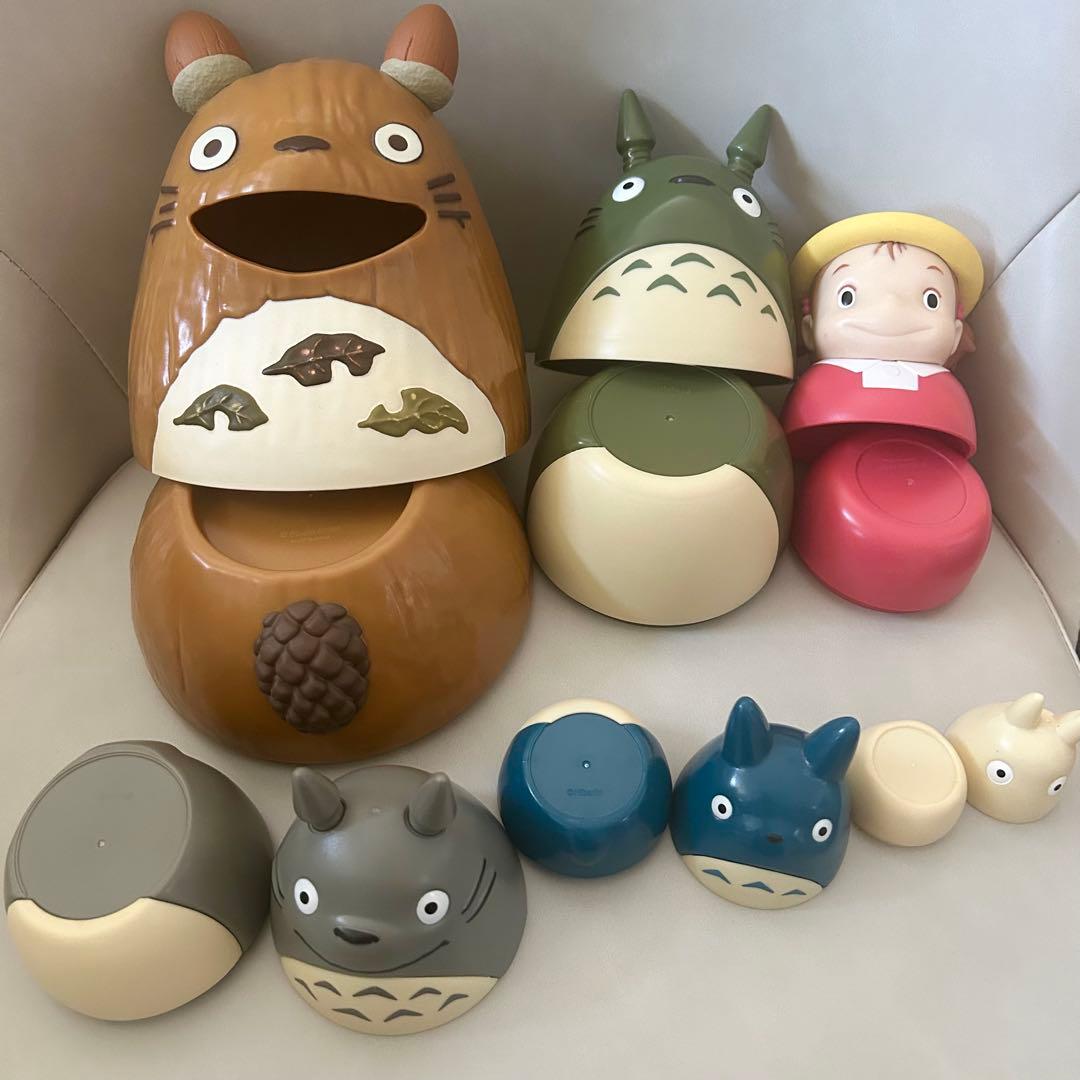 【となりのトトロ】トトロ＆めいちゃん　マトリョーシカ6点セット　スタジオジブリ