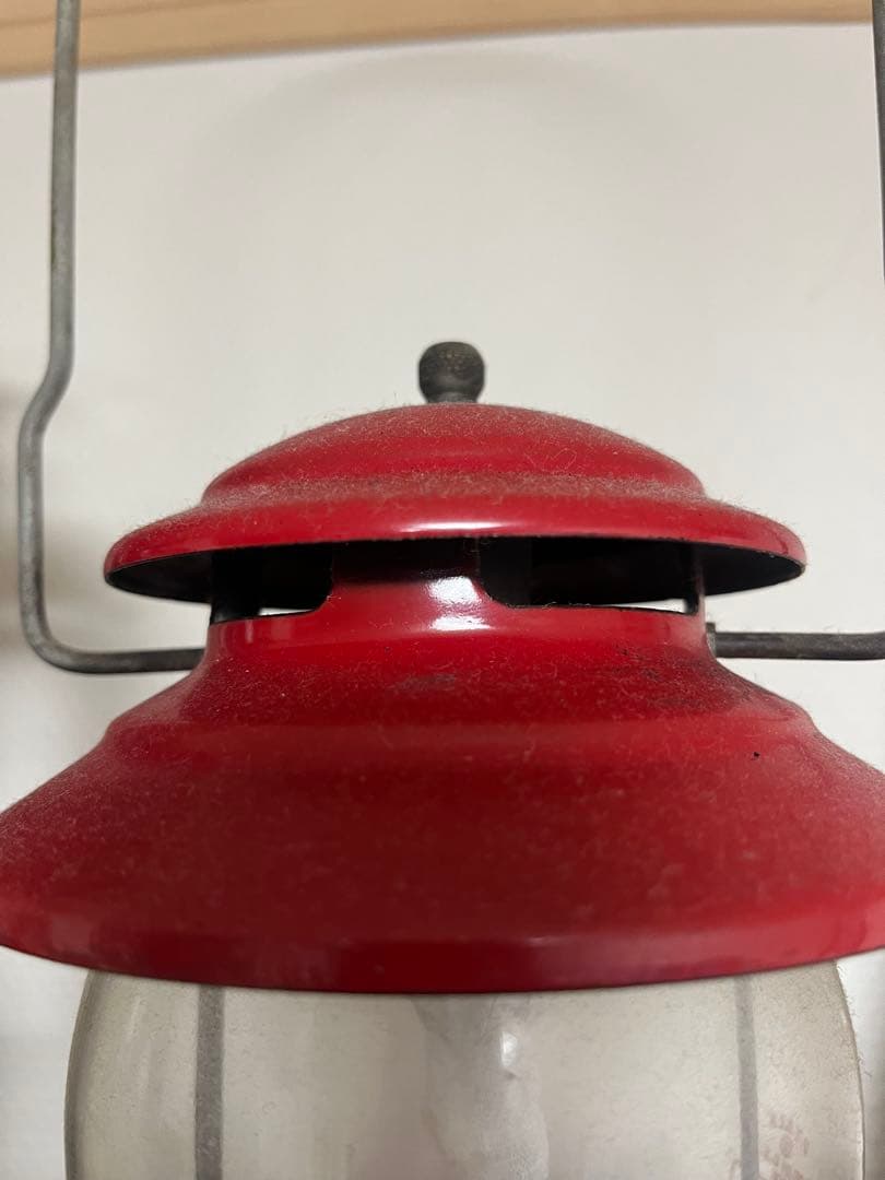 Coleman 赤 ランタン PYREX製　200a 66年