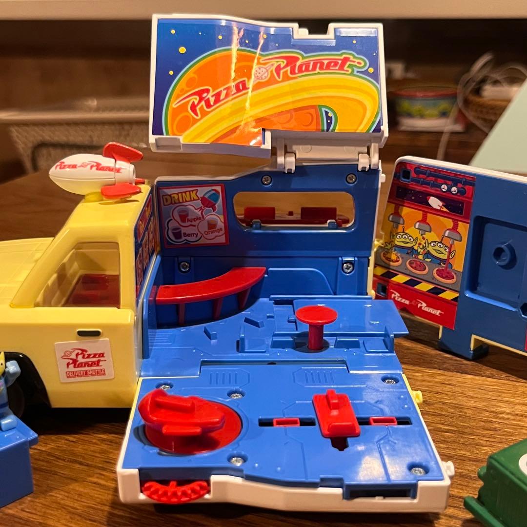トイストーリー トミカピザプラネットトラック　セット売り