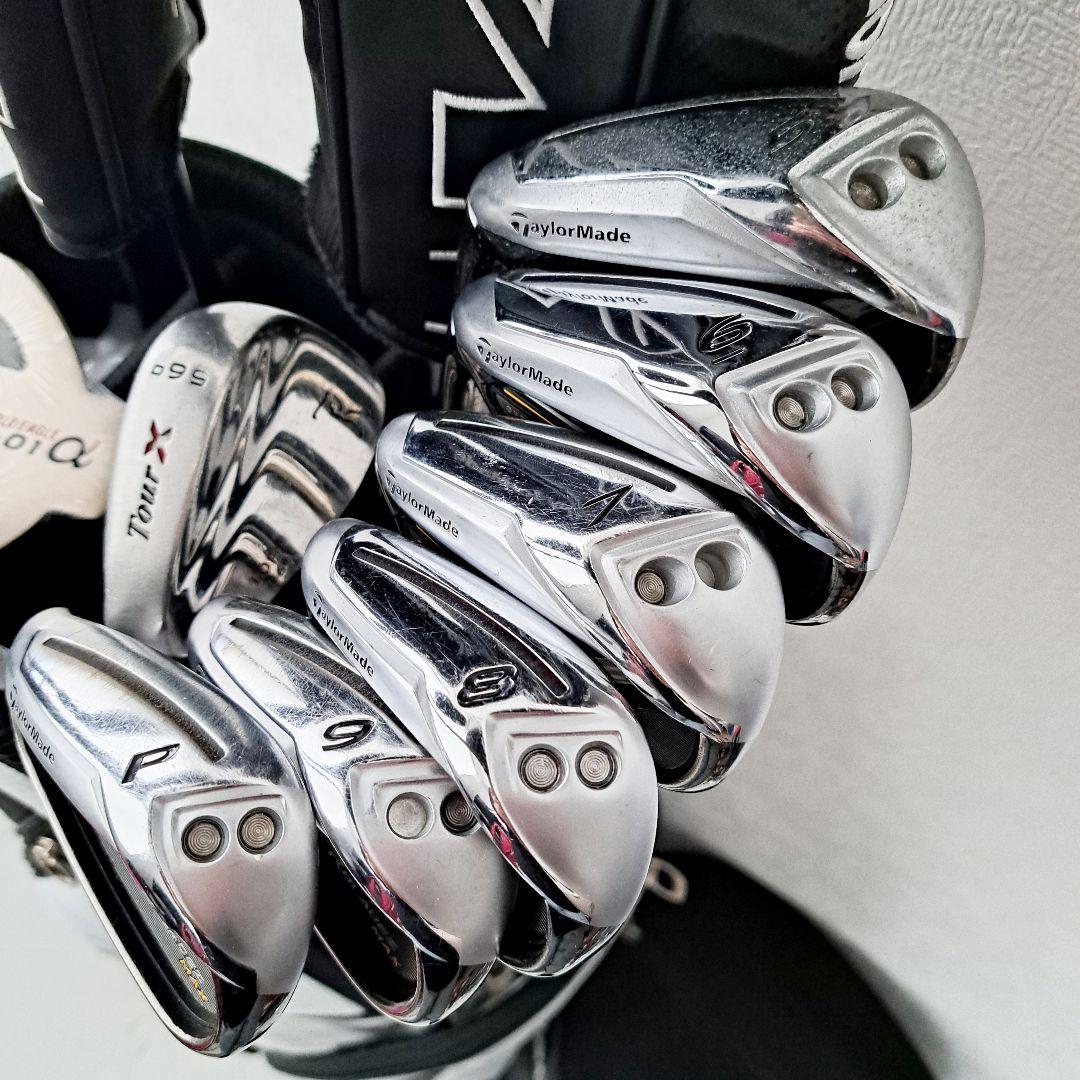 左　ステルス　テーラーメイド　メンズ　ゴルフクラブセット　フルセット　レフティ