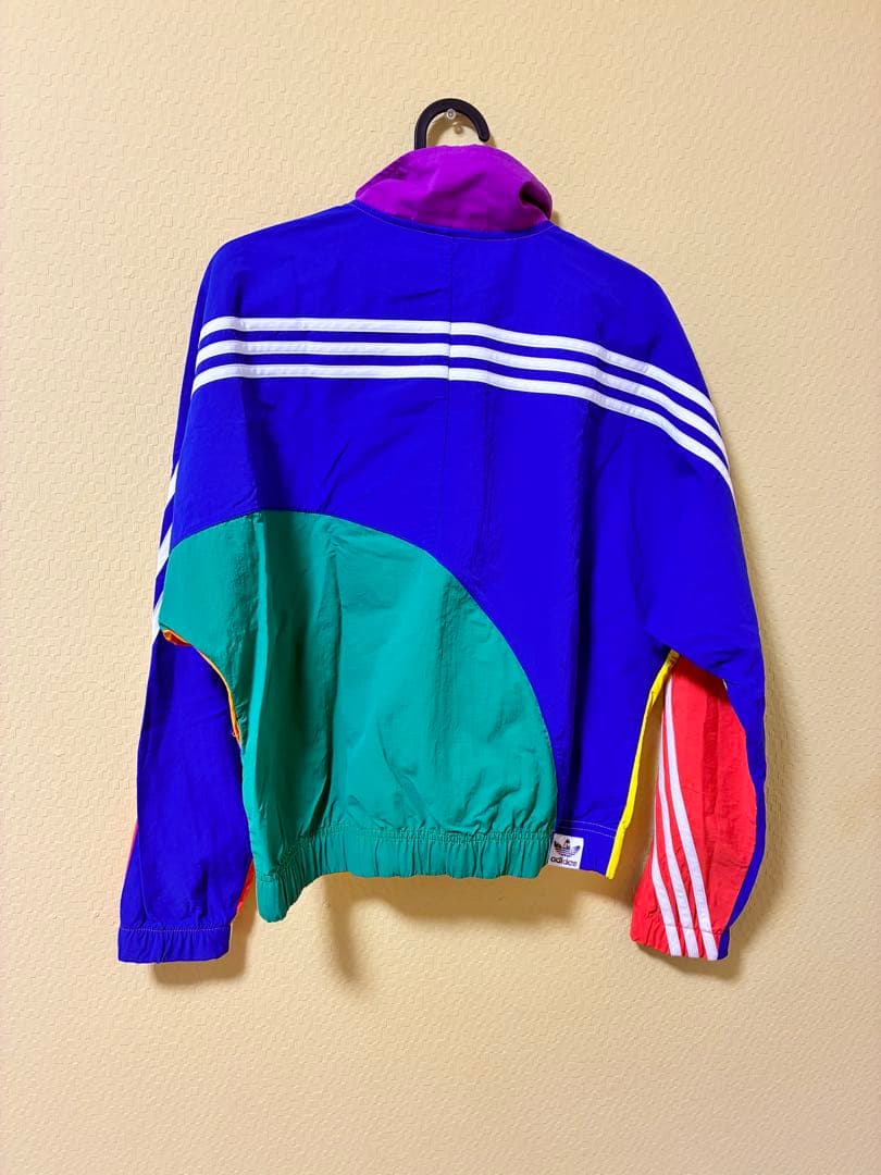 80s〜90s ヴィンテージ adidas トラックジャケットナイロンジャケット