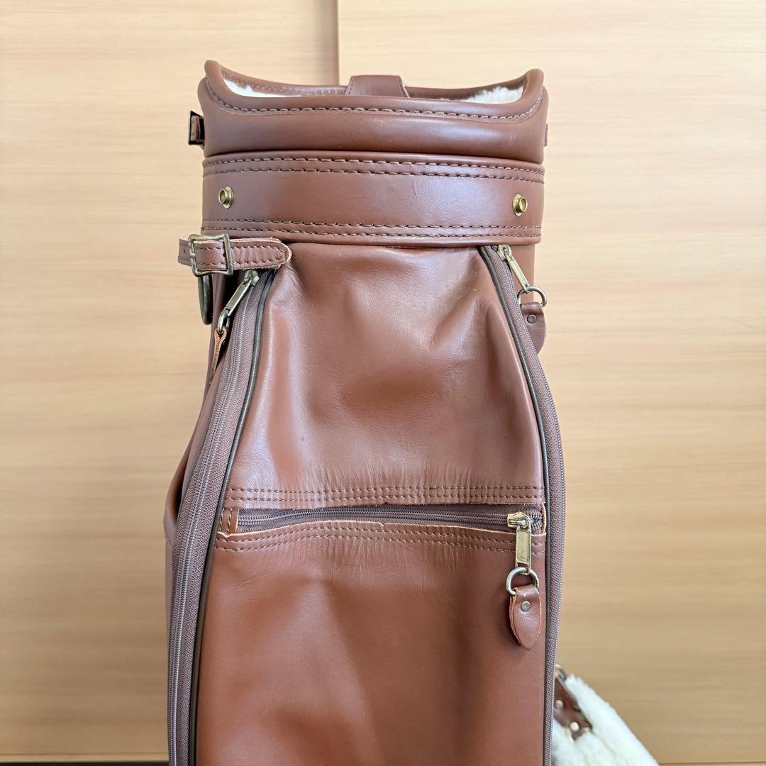 POLO GOLF ポロ ゴルフ 本革 キャディバッグ クラシックモデル 稀少品