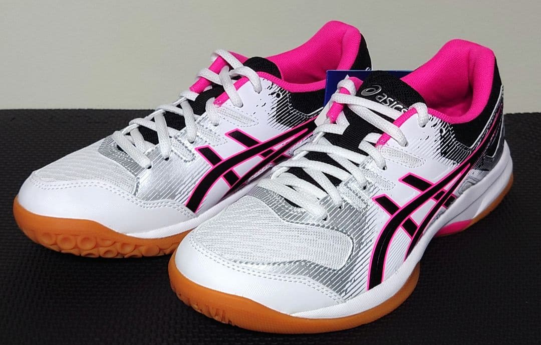 ASICS GEL-ROCKET 9 ホワイト/ピンク 23.0cm