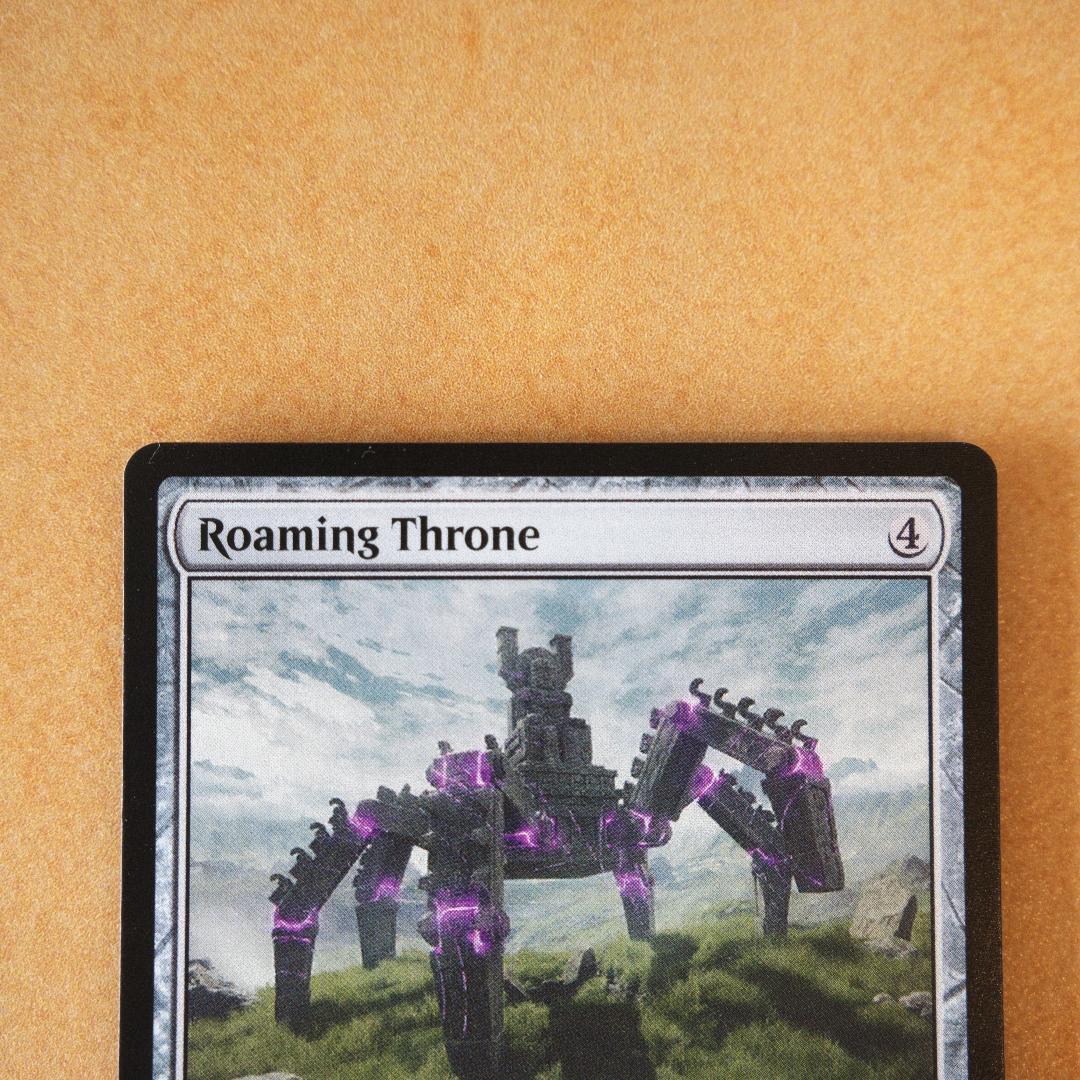 うろつく玉座/Roaming Throne 英語版1枚
