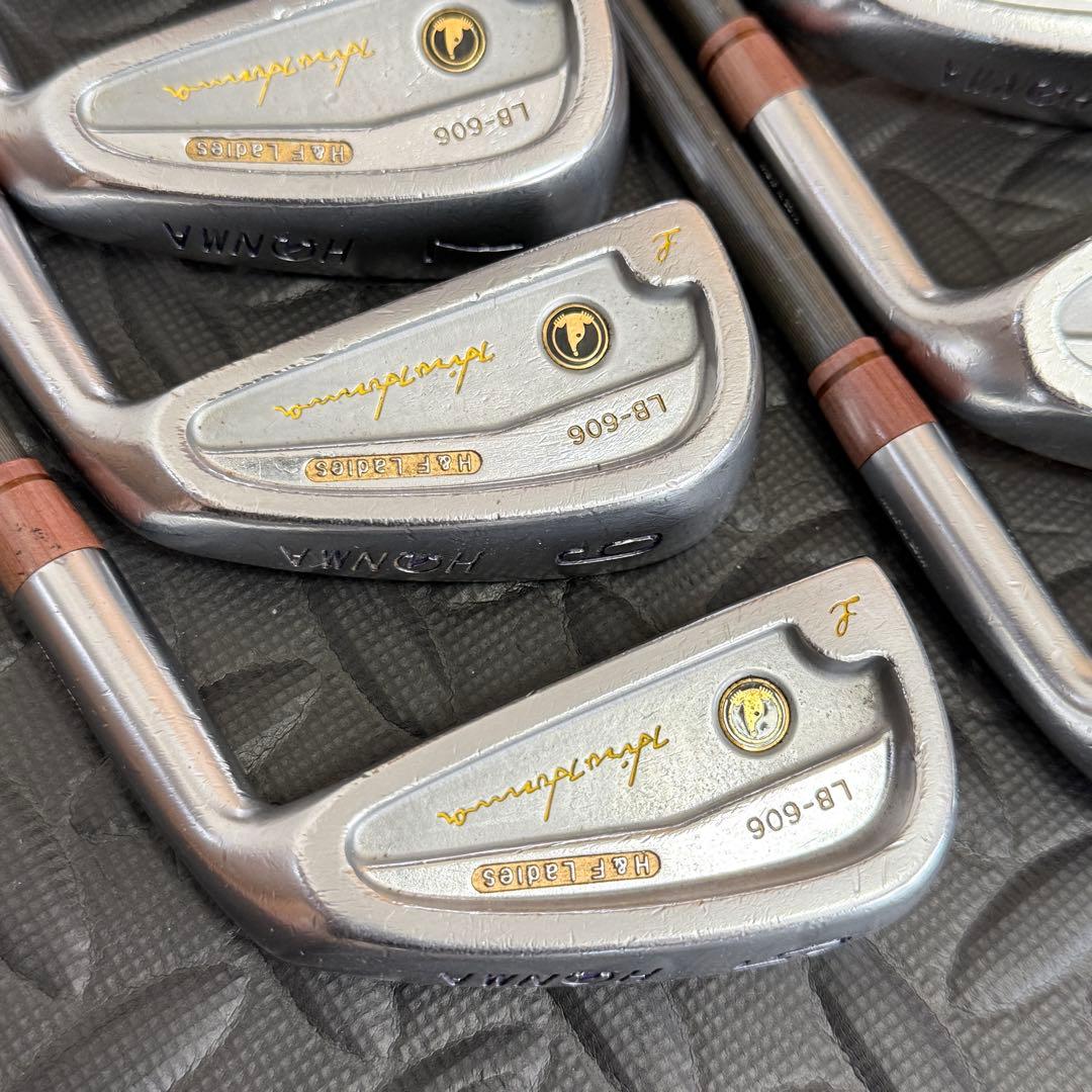 HONMA LB606 レディース アイアン 7本 NEW TITANIUM