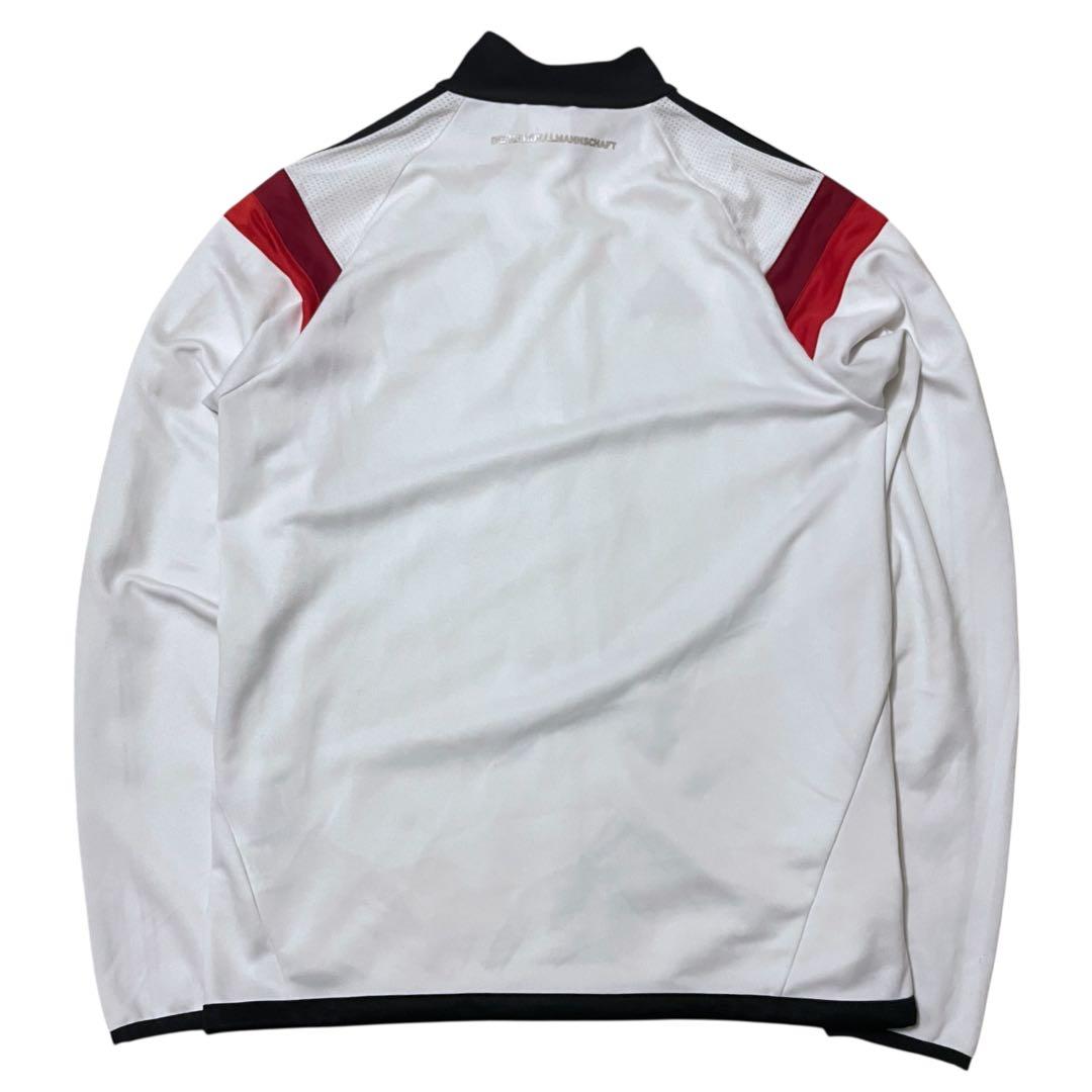 adidasドイツ代表ジャージM白黒赤トラックジャケット2014モデルy2k