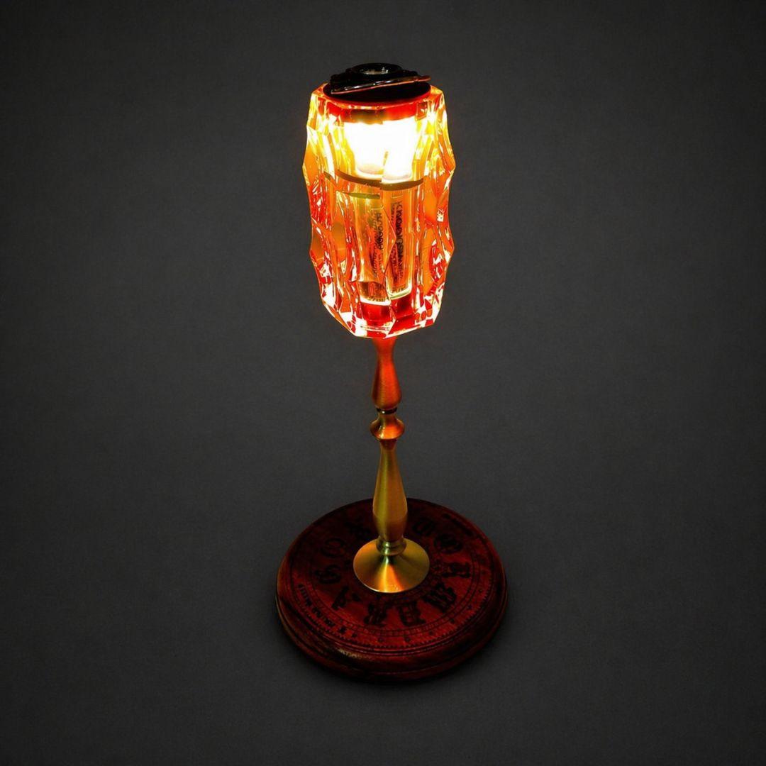 全フルセット　真鍮製　BRASS　LAMP　STAND　アクリルシェード