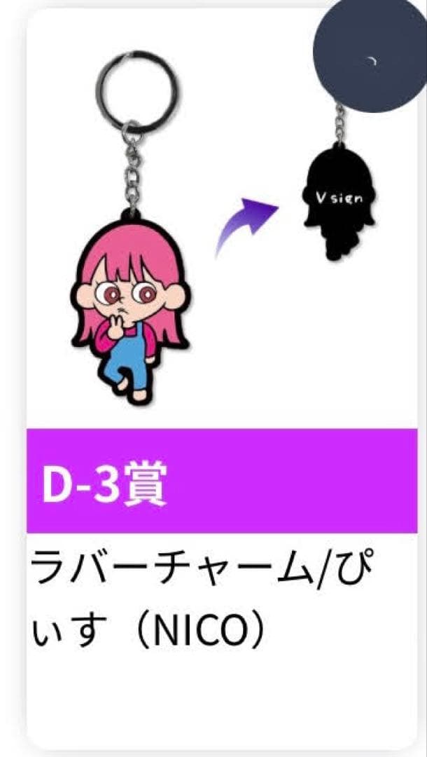 平成フラミンゴ ポケットくじ D賞 ラバーチャーム 10種セット