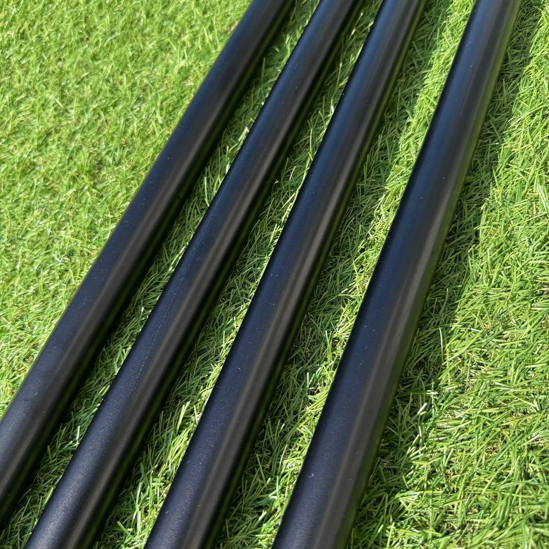 スノーピーク ウイングポール ブラック 280cm+240cm セット