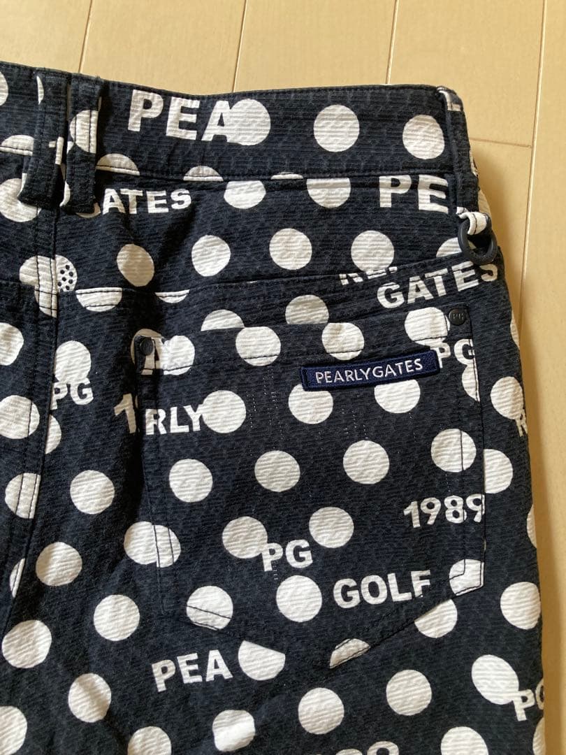 PEARLY GATES ドット柄 ゴルフパンツ