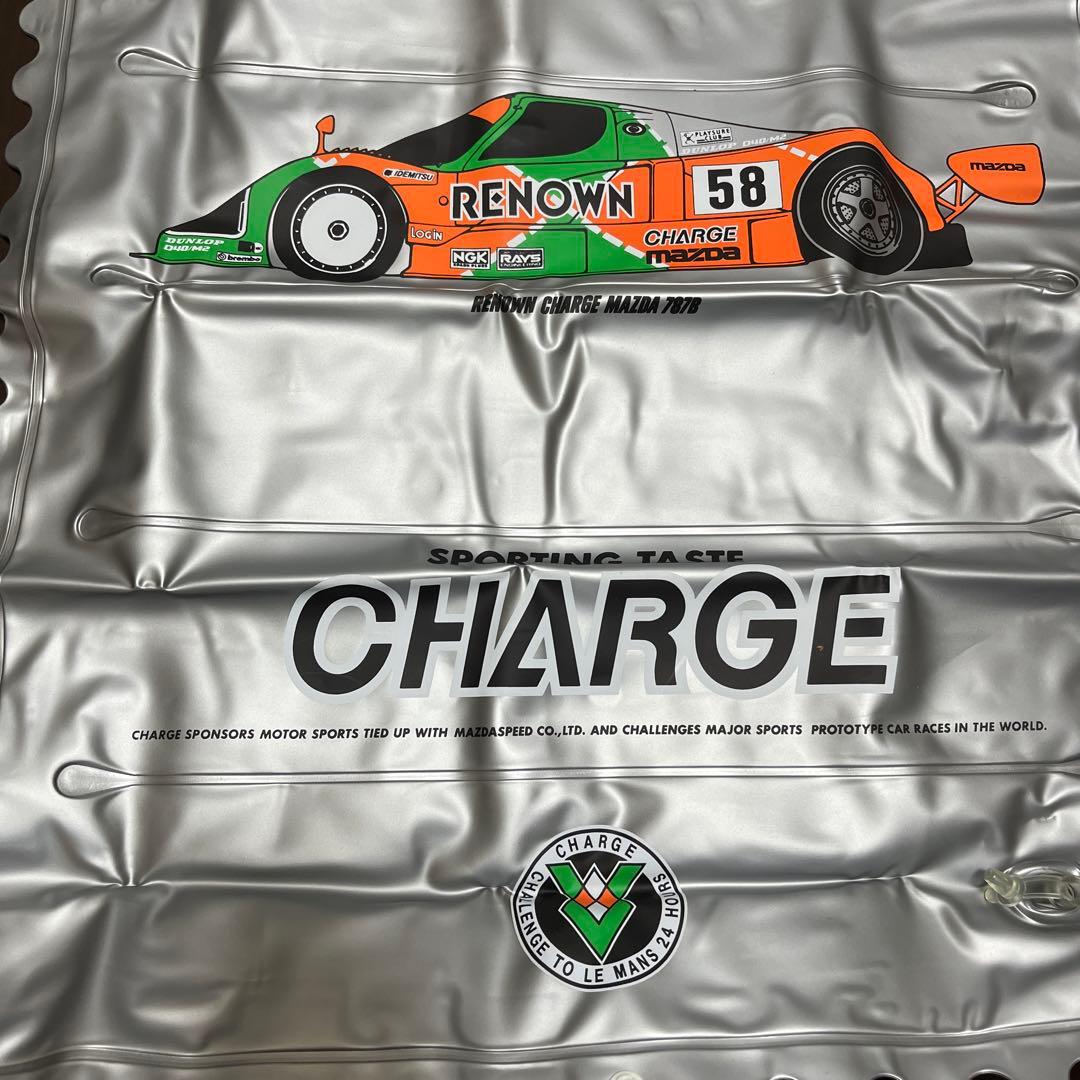 マツダスピード ルマン24 CHARGE MAZDA 貴重エアー枕 非売品超希少