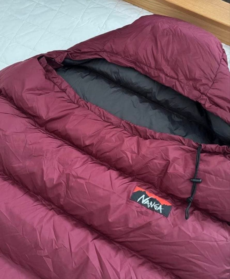 NANGA/ナンガ ダウンバッグ 450 STD PLUM プラム ショート