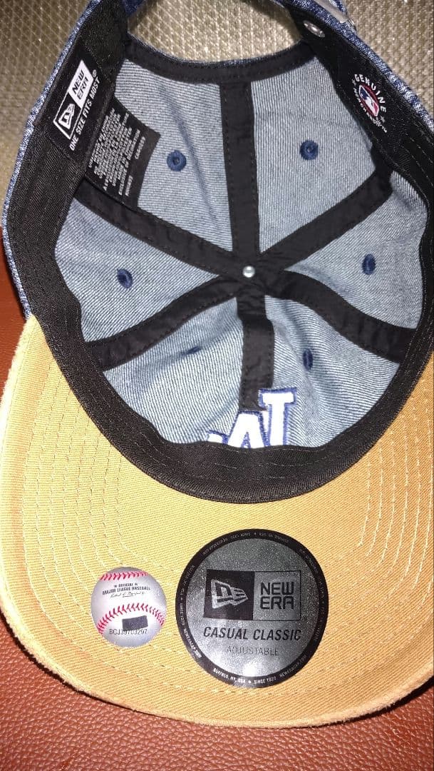 NEW ERA ドジャース デニムキャップ　値下げ