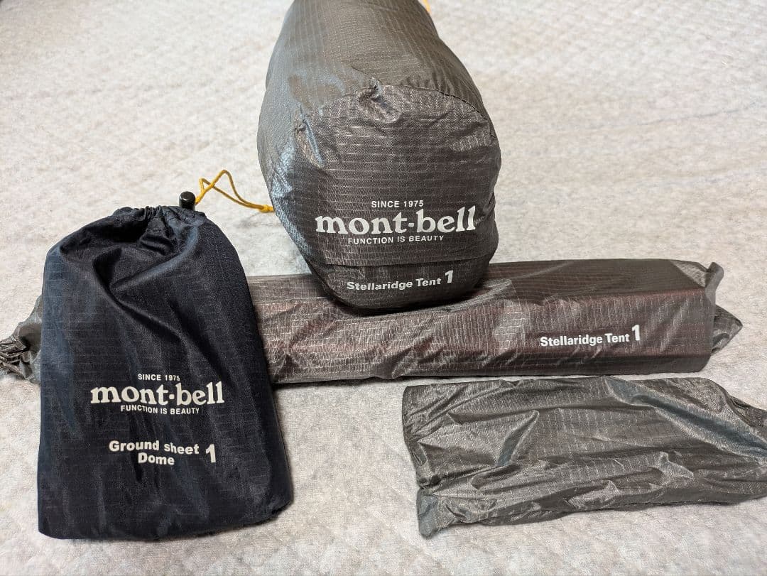 mont-bell ステラリッジテント1 新型 セット