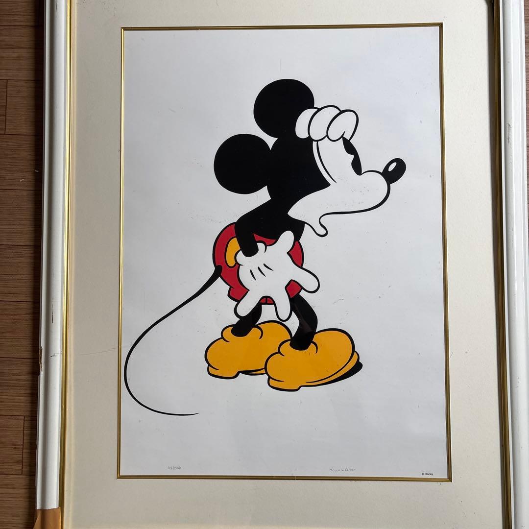 ミッキーマウス アート Sowa Reiser サイン入り84/1500 レア