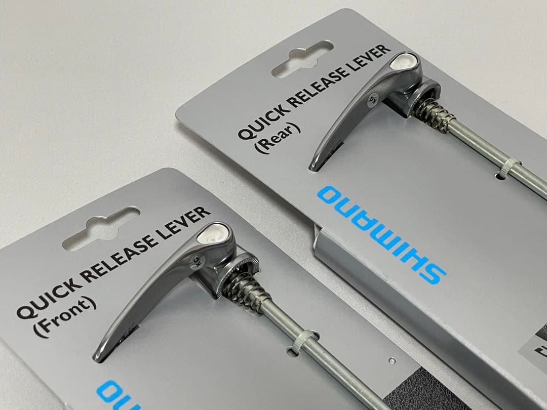 シマノDURA-ACEロードホイールクイックレバー前後セット 未使用品