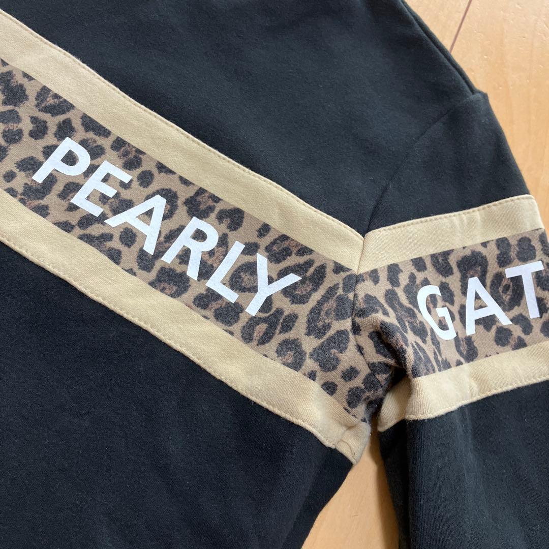 PEARLY GATES パーリーゲイツ　長袖カットソー　ブラック　サイズ0