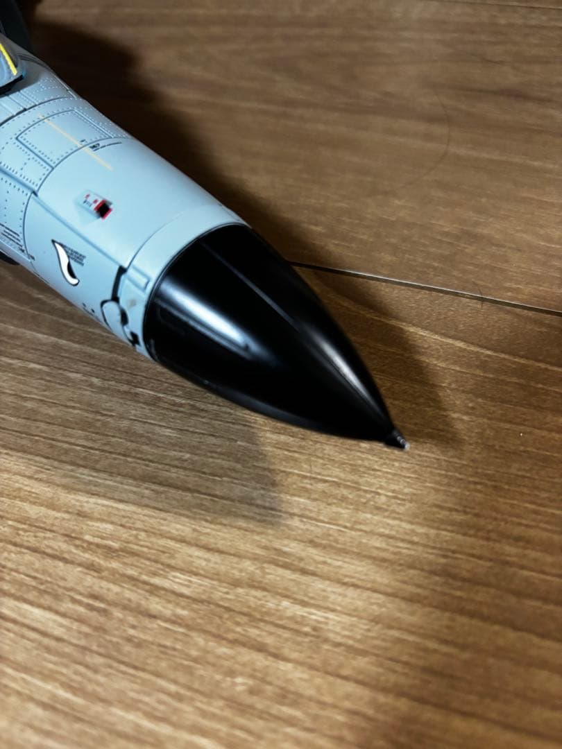 F-4EJ改をつくる(完成品) 一部破損あり・プラスチック製のクリアケース付き