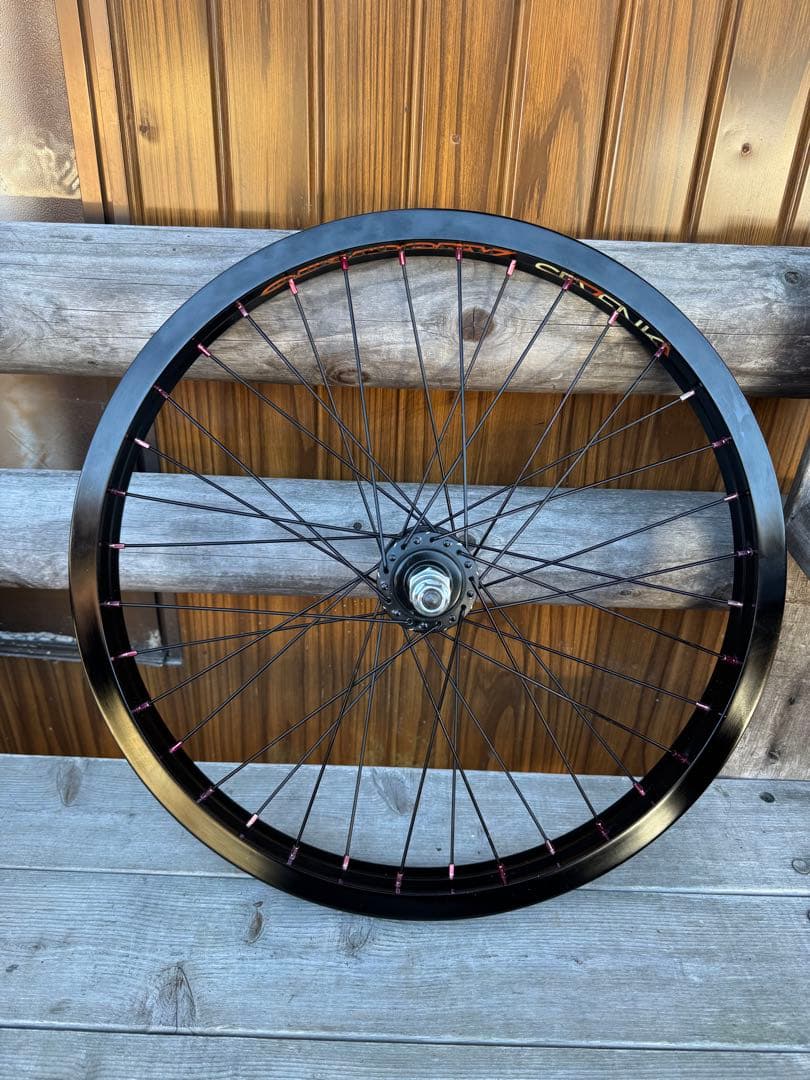 BMX リアホイールODYSSEY x TECHNO NANKAI FC 9T