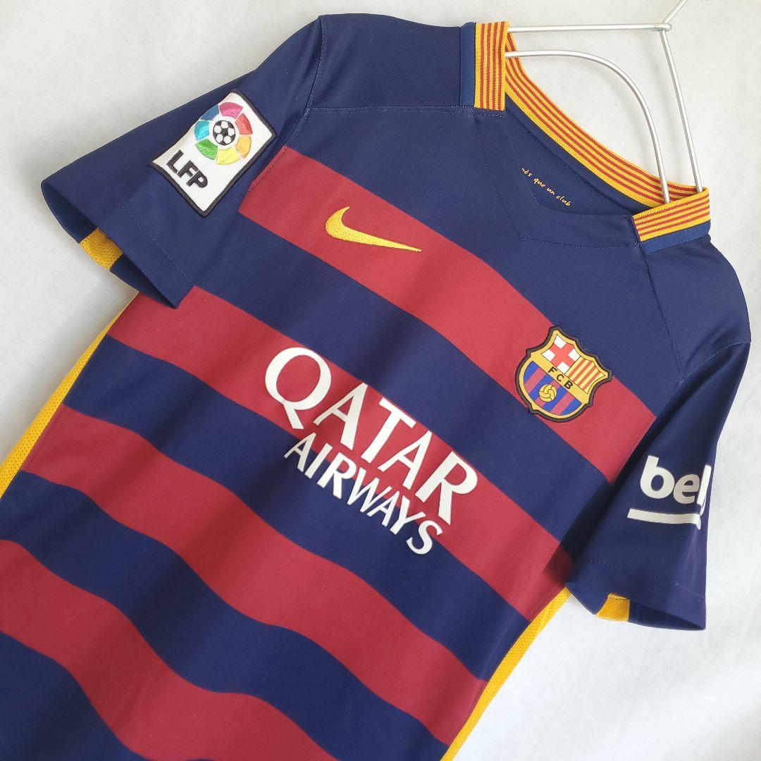 Nike FC Barcelona ユニフォーム ゲームシャツ ボーダ 2015