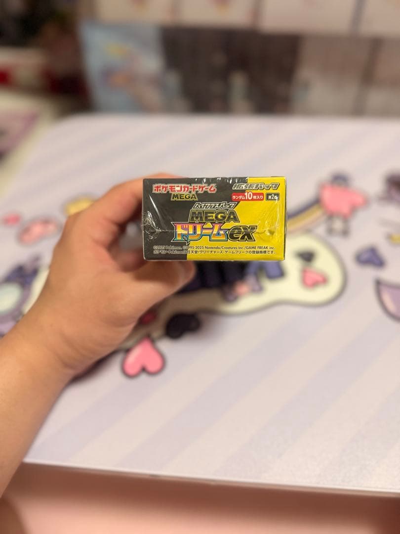 新品未開封ポケモンカード MEGA ドリームex BOシュリンク付き