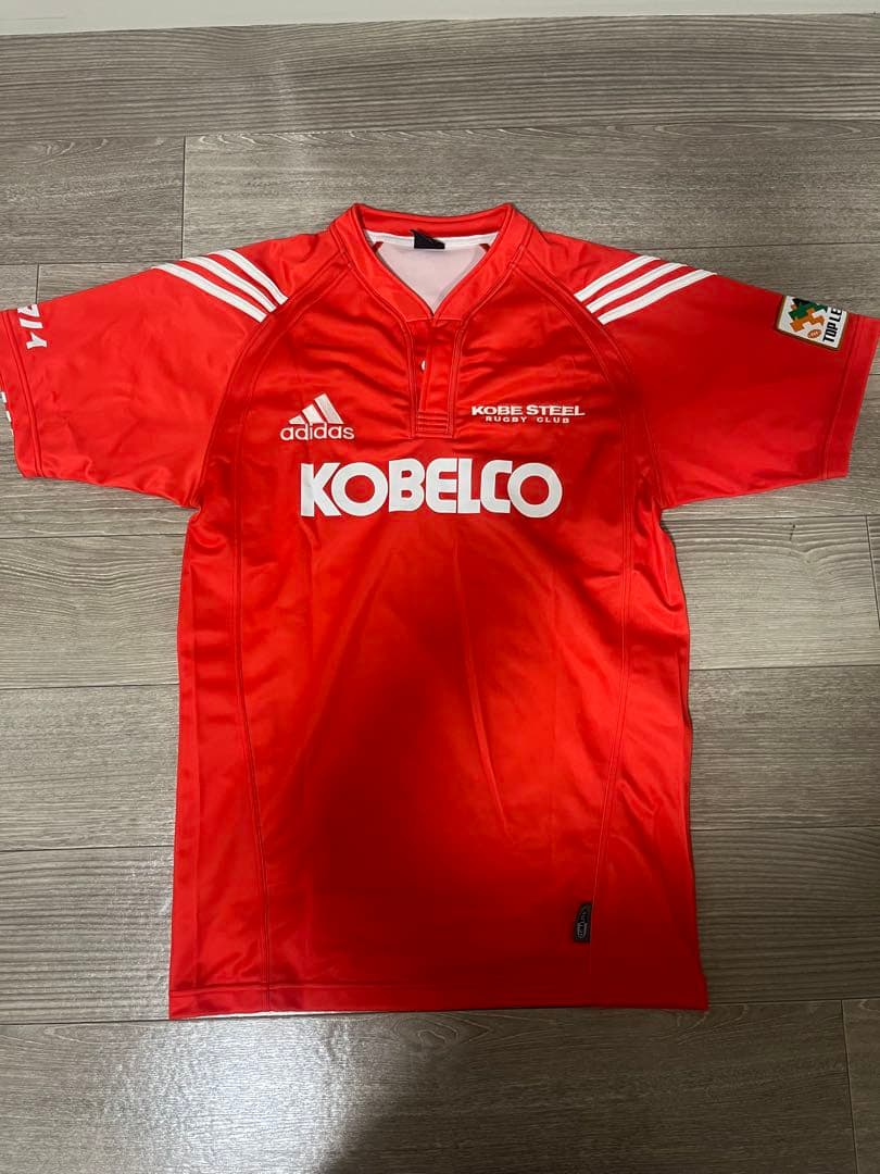 神戸製鋼ユニホームKOBE STEELRUGBYCLUB ポロシャツ XOサイズ