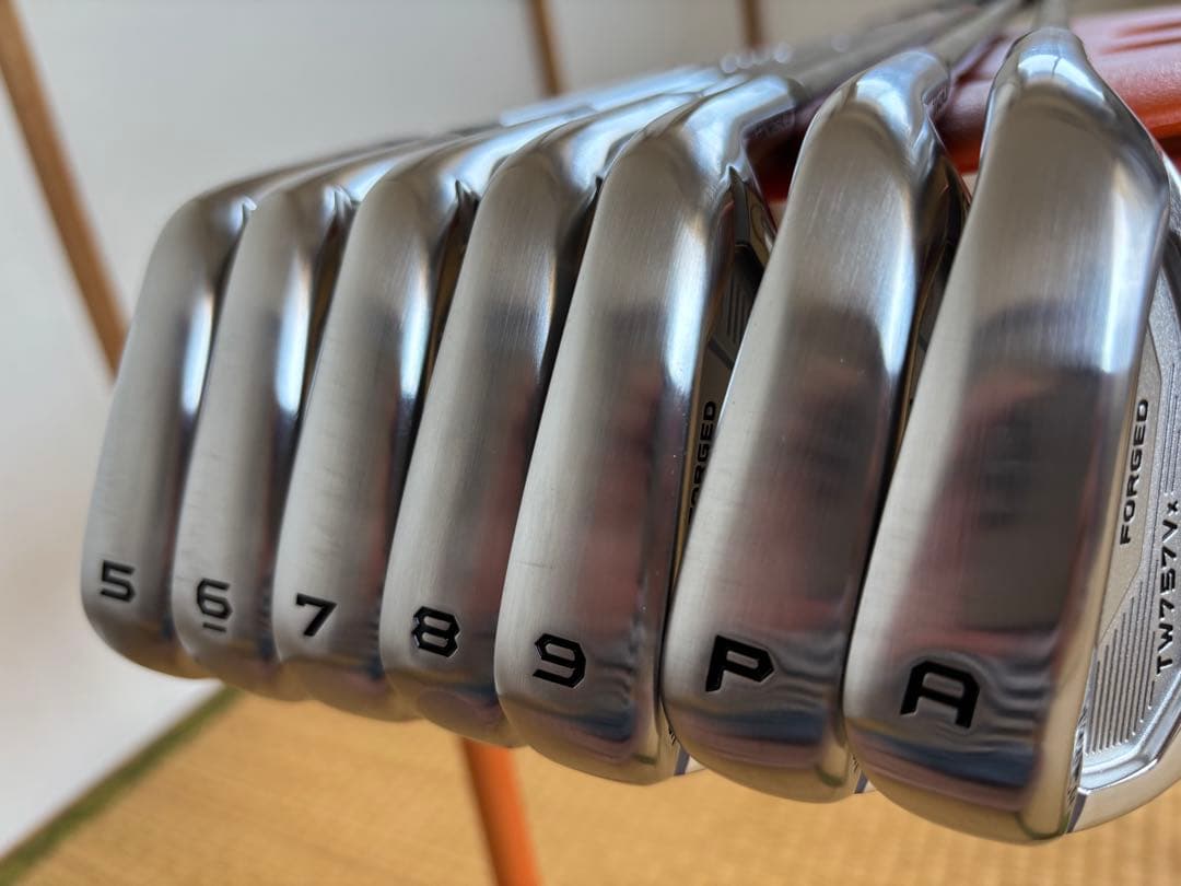 値下げ☆超美品☆HONMA TW757Vx アイアン 7本セット保証書付き