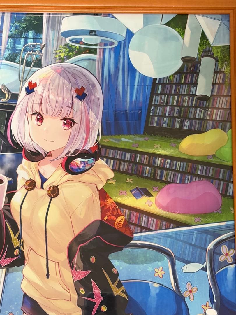 藤ちょこ 複製原画「理想のマイルーム」 絵師100人展 08