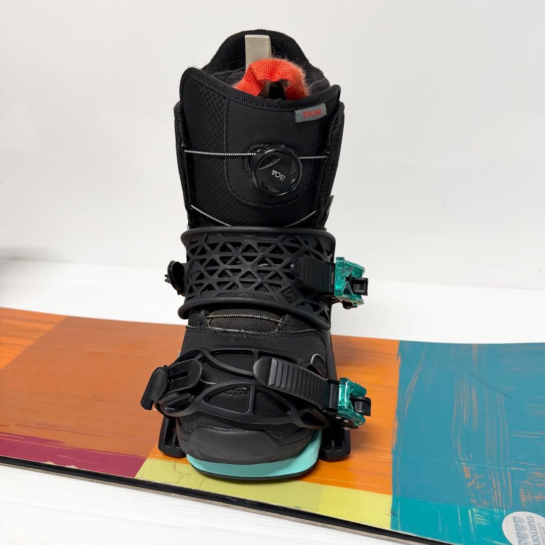BURTON CUSTOM Flying V ジュニア スノボセット　バートン
