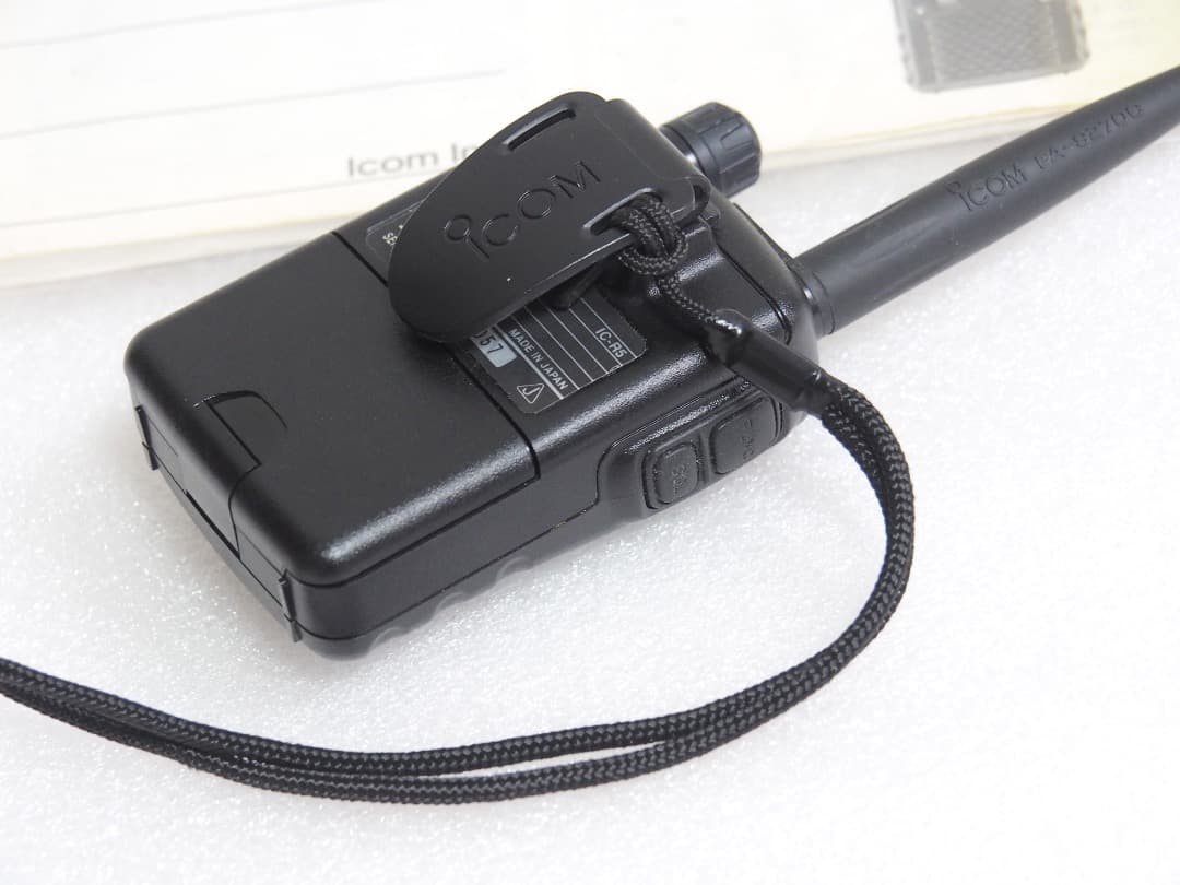 ICOM IC-R5 受信機 取扱説明書付き