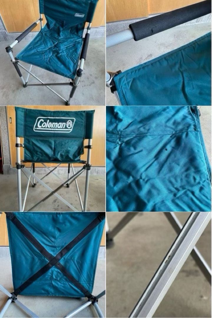 Coleman スリムキャプテンチェア4脚セット キャリーバッグ付き