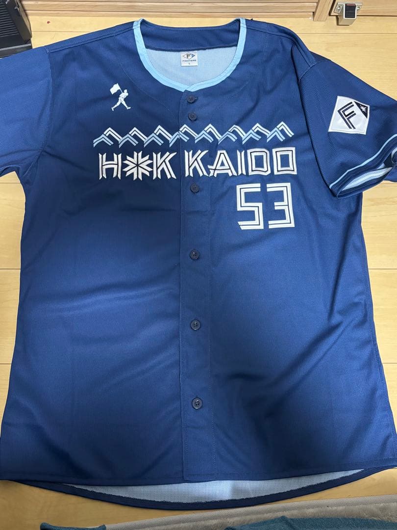 日本ハムファイターズ 水谷瞬 ユニフォーム we love hokkaido