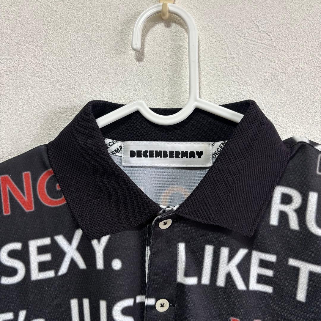 DECEMBERMAY ディセンバーメイ　ポロシャツ