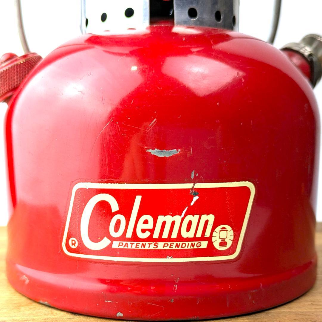 Coleman パテペン コールマン 200A ランタン 67年3月 レッド