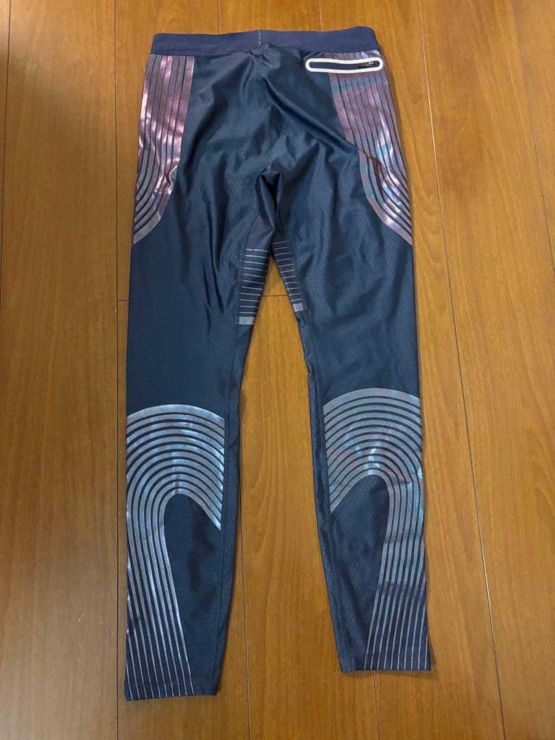 超希少　Nike ドライフィット　ロングタイツ ネイビー
