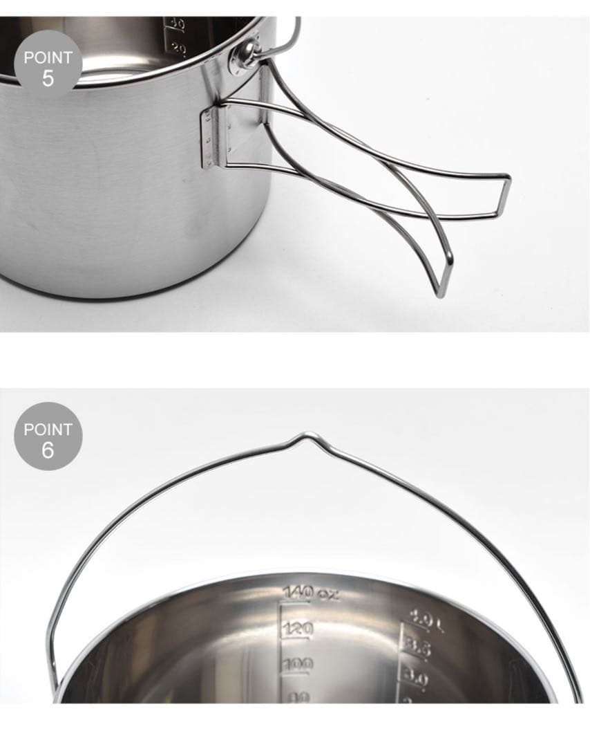 ソロストーブ ポット4000 POT4 シルバー　新品