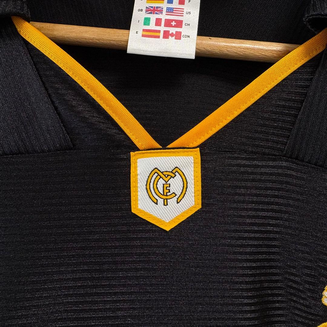 adidas レアルマドリード 99/00 復刻 アウェイ ユニフォーム M 黒