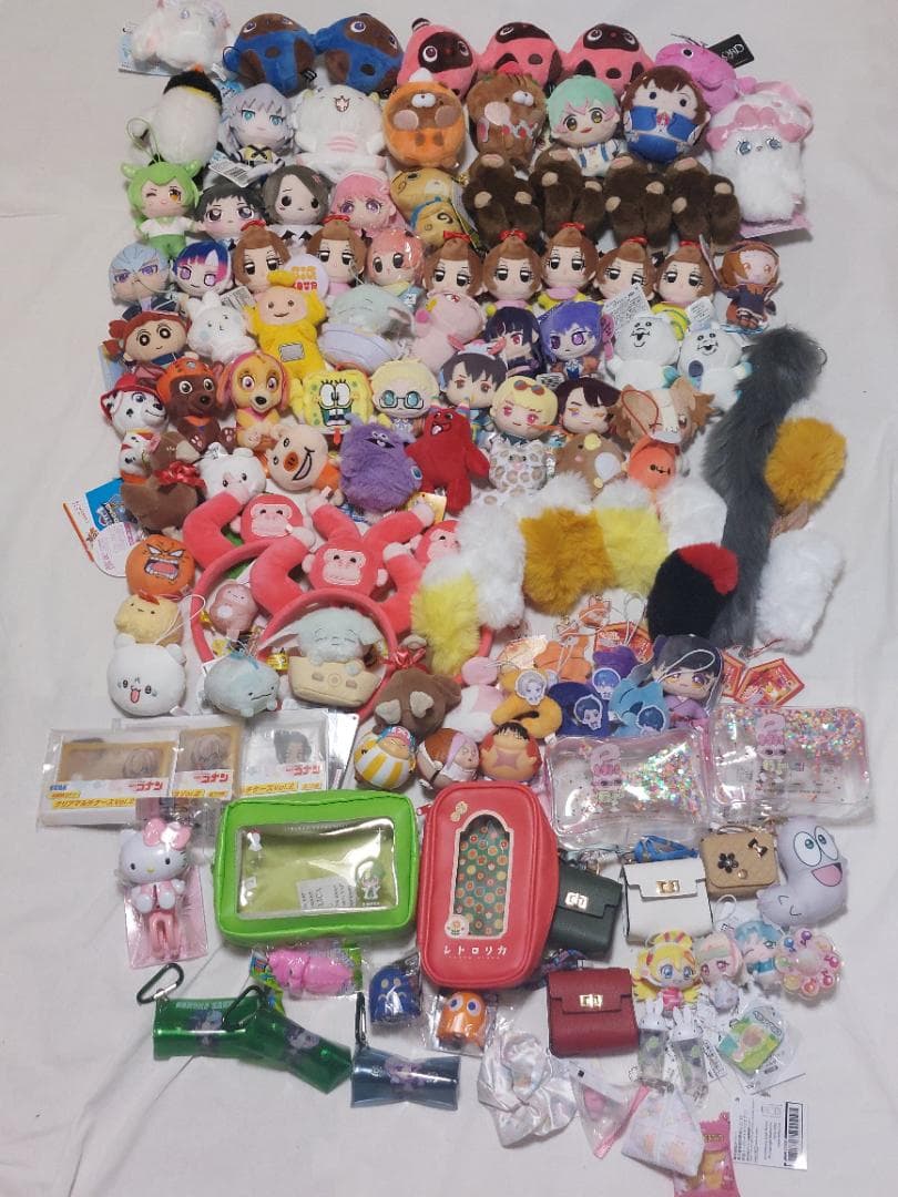 アニメグッズ　大量　まとめ売り　ぬいぐるみ　マスコット　160個以上