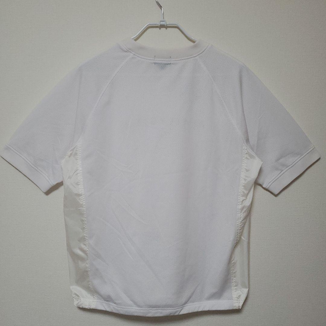 【美品】PEARLY GATES パーリーゲイツ メッシュシャツ ホワイト 5