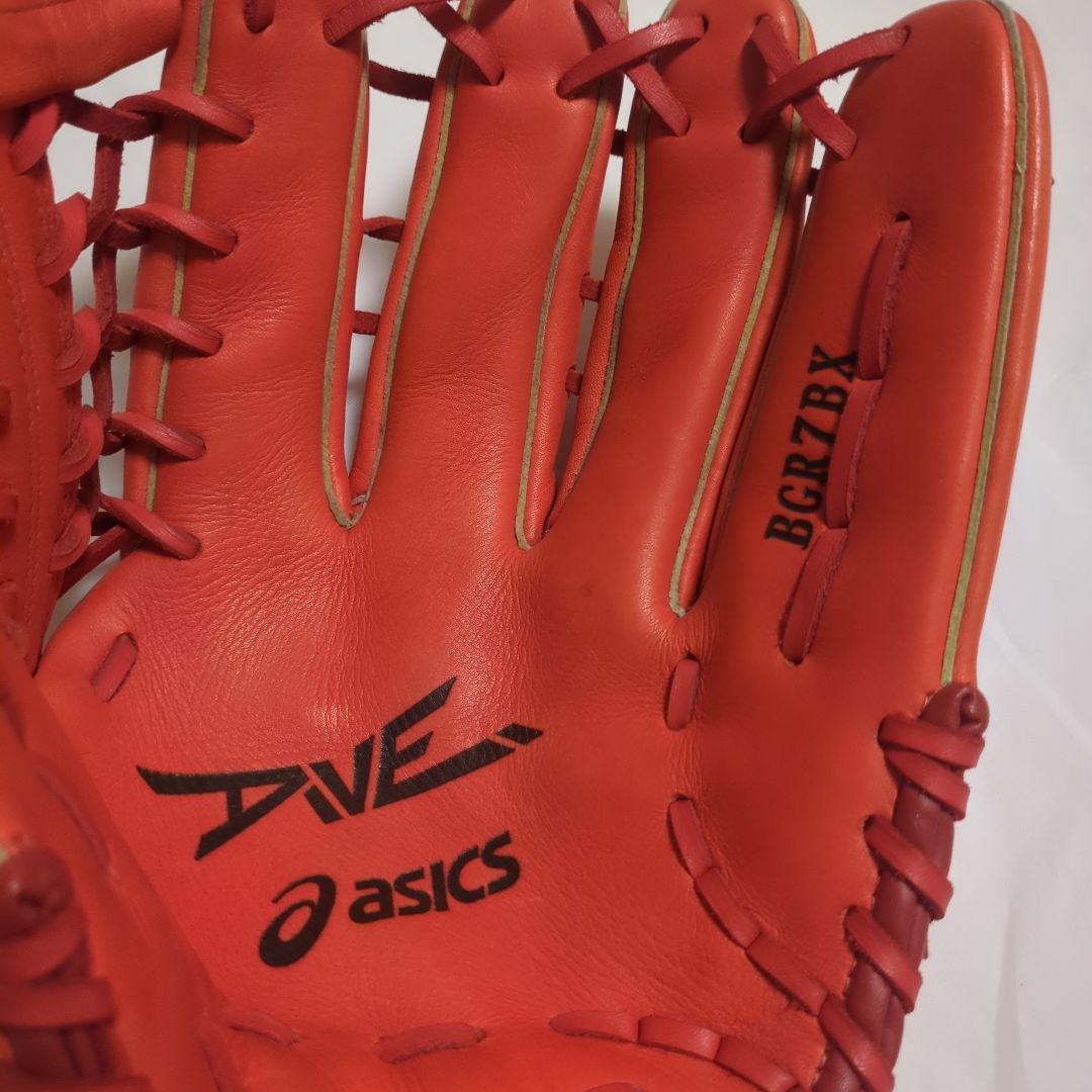 【未使用】アシックス グローブ 外野手用 軟式用 一般用
