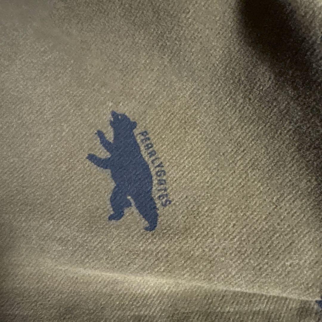 パーリーゲイツ クマプリント オリーブパンツ
