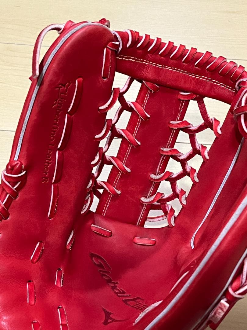 ミズノ　グローバルエリート　軟式用グローブ　大人　外野手用