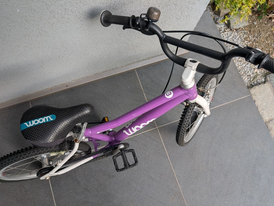 woom 3 子供用自転車 16インチ 紫 5.8kg