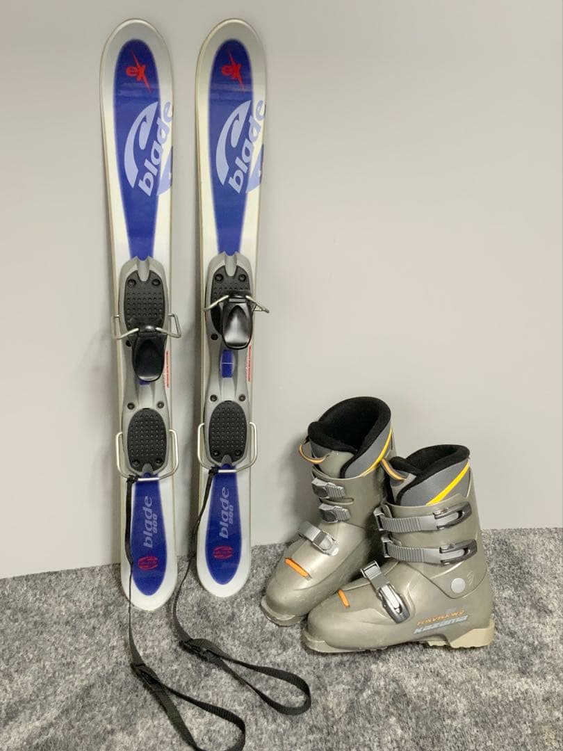 ex blade ショートスキー　KAZAMAブーツ26cm セット