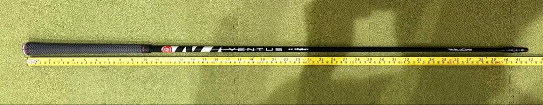 中古美品｜ベンタスブラック6Xベロコア｜ミニドライバー用｜テーラーメイドスリーブ