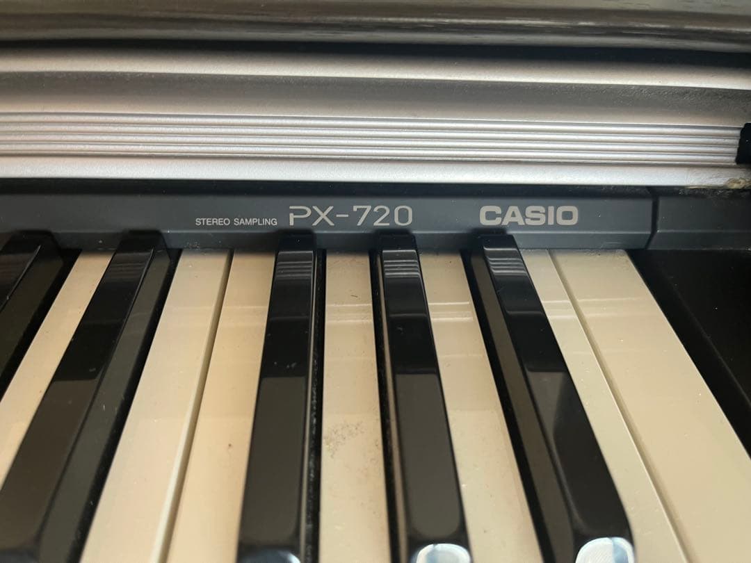 〔引き取り限定〕カシオ　Privia-PX720電子ピアノ&イスセット　取説付き
