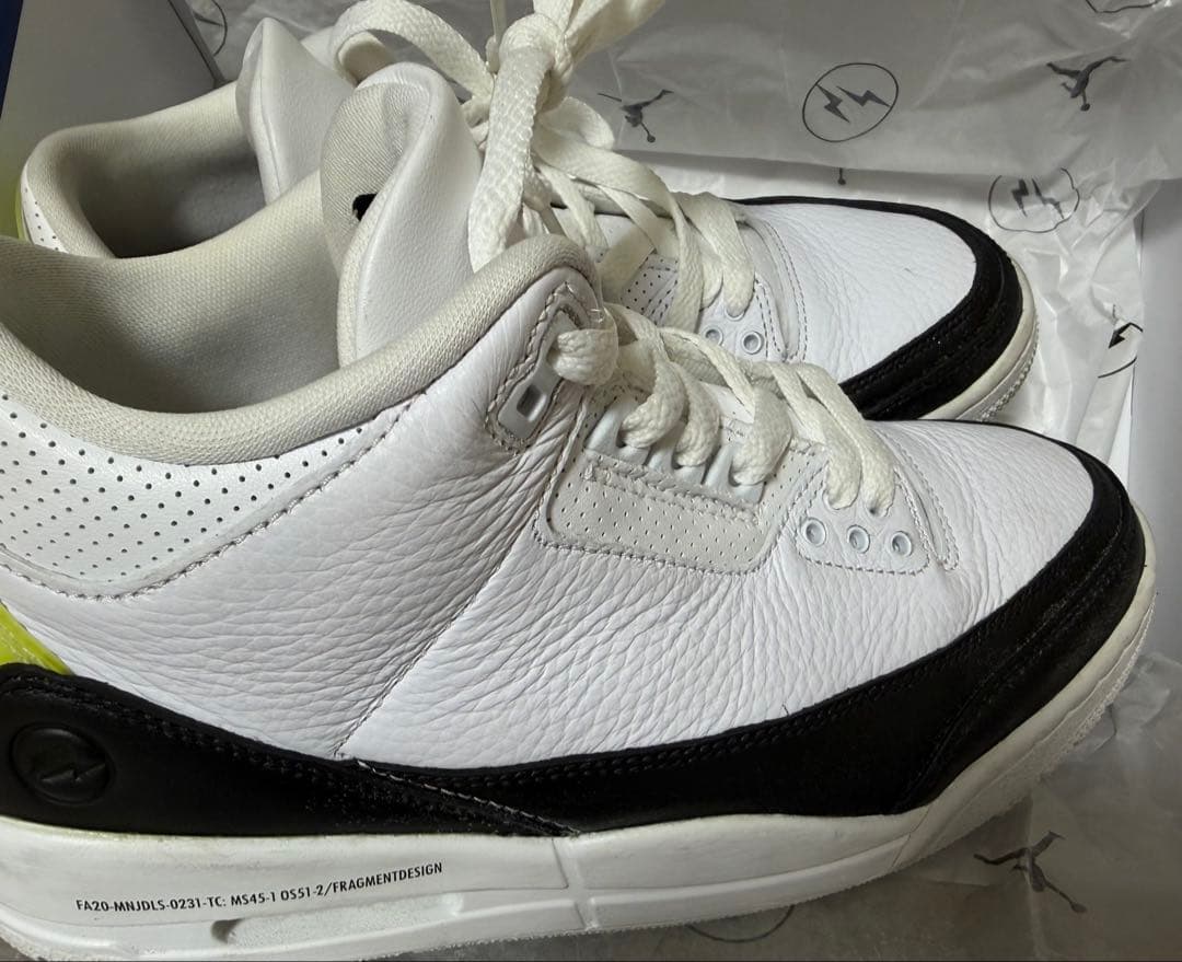 Nike air jordan 3 fragment ジョーダン フラグメント