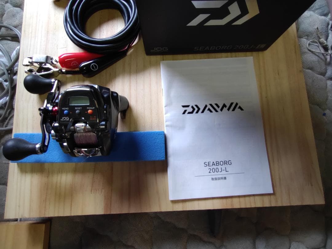 DAIWA シーボーグ２００JL　本体とは別に2号１００メートル巻き付き