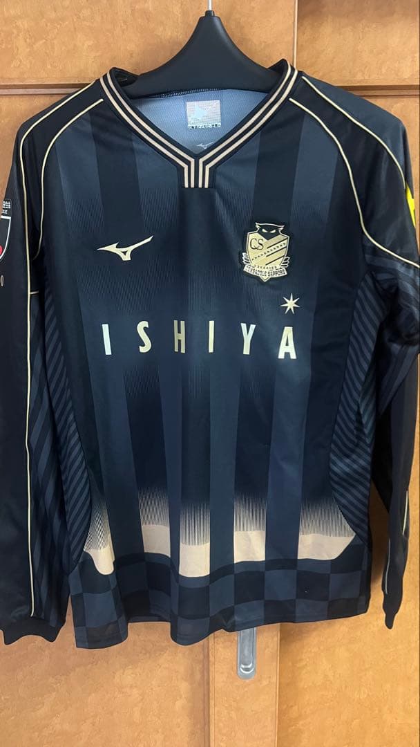 小野伸二　2022 長袖オーセンティックユニフォーム　北海道コンサドーレ札幌