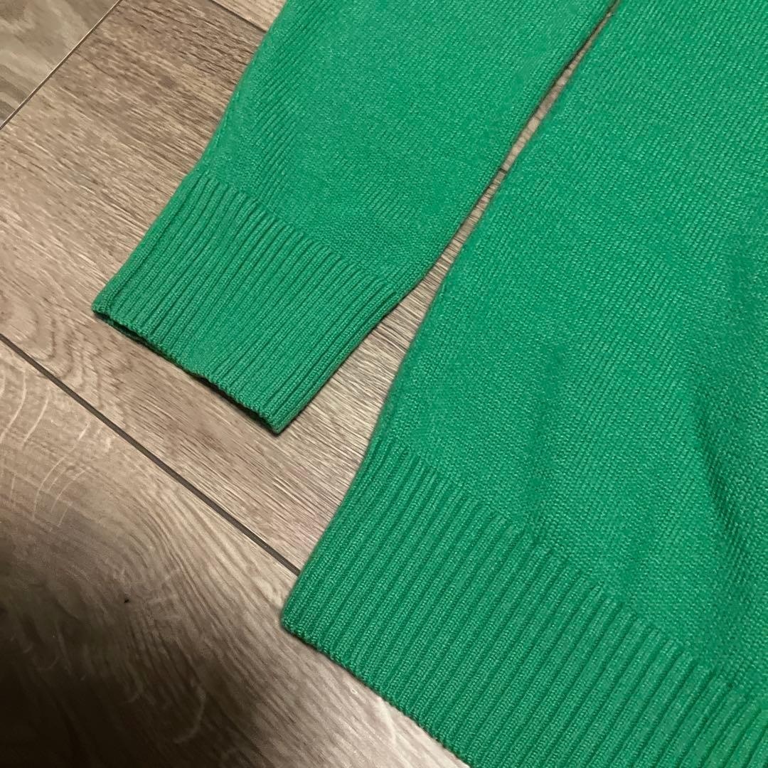 Munsingwear グリーン ペンギン刺繍 セーター L